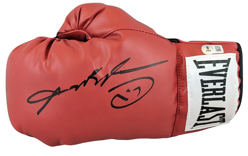 Sugar Ray Leonard Signed Everlast Boxing Glove with Beckett Witness